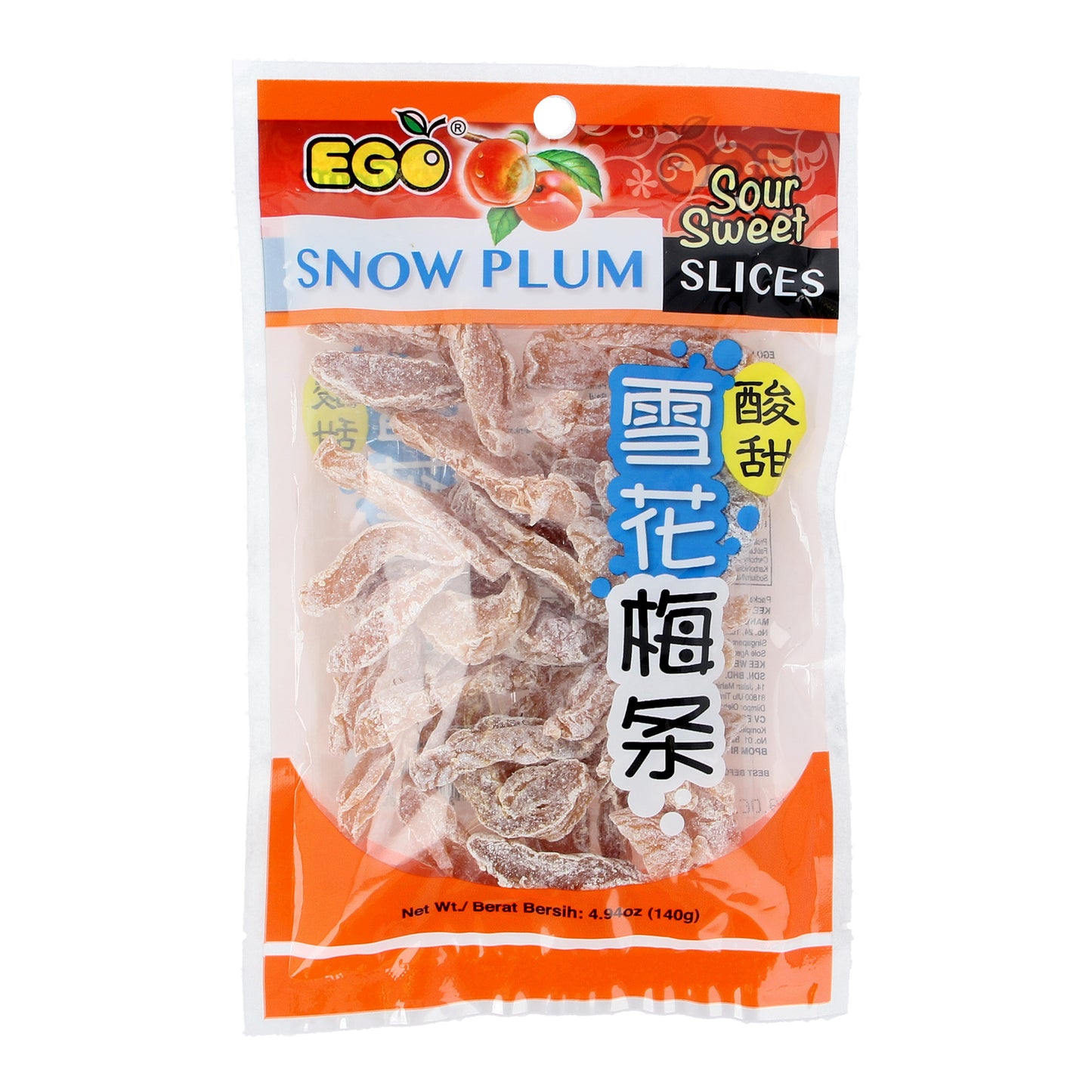 Ego Sweet Sour Snow Plum Slices 140g
