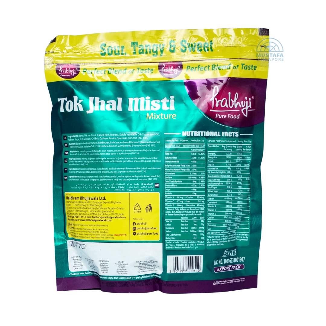 Prabhuji Tok Jhal Misti Mixture 400g