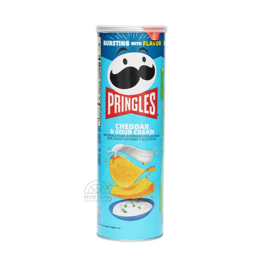 Pringles Potato Cheddar & Sour Cream 158g