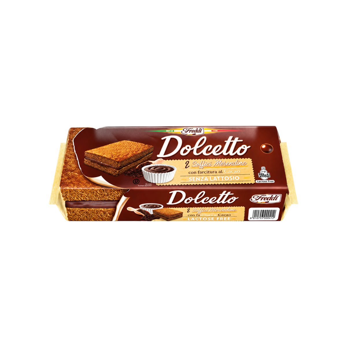 Freddi Dolcetto Cocoa 8 Mini Cakes 200g
