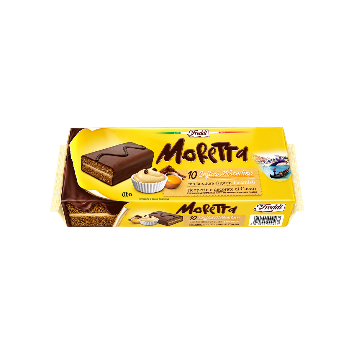 Freddi Moretta Tiramisu 10 Mini Cakes 300g