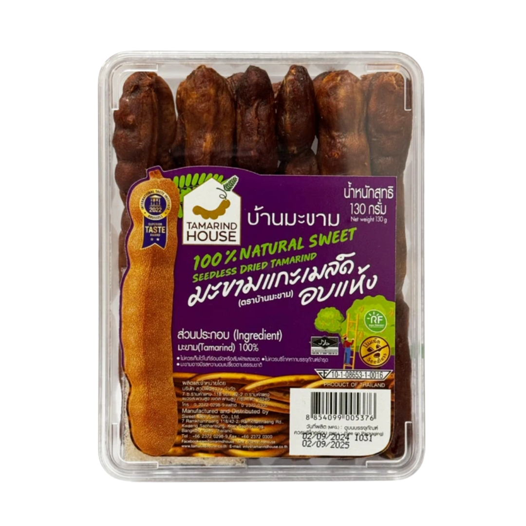 Tamarind House Seedless Dried Tamarind 130g