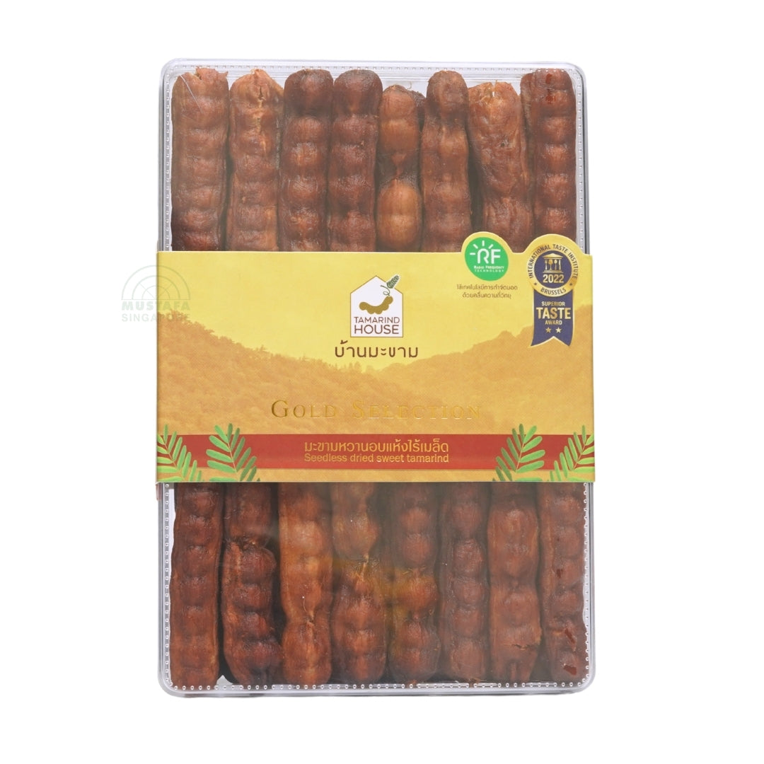 Tamarind House Gold Selection Seedless Dried Sweet Tamarind 400g