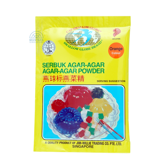 Jim Willie Swallow Globe Agar Agar - Orange (24's) 10g