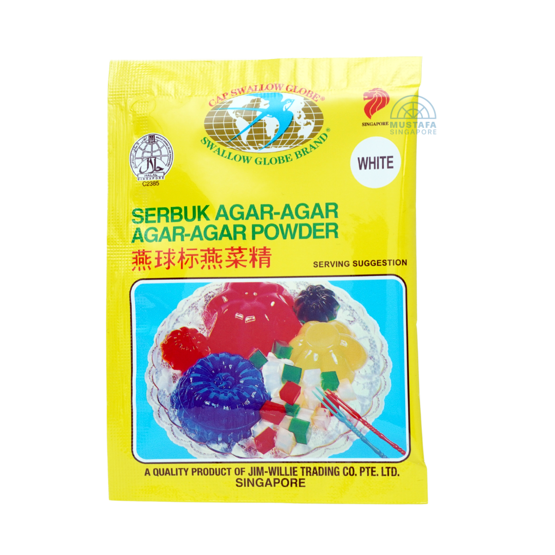 Jim Willie Swallow Globe Agar Agar - White (24's) 10g