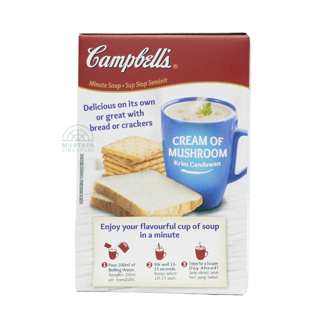 Campbell's Instant Soup Cream of Mushroom 21.1g x 3s