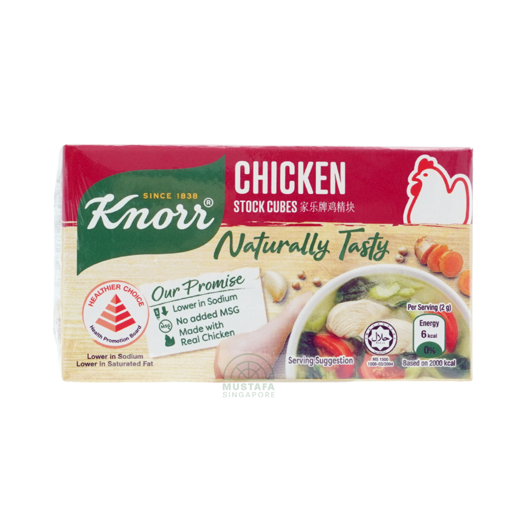 Knorr Chicken Stock Cubes No Added MSG 60g