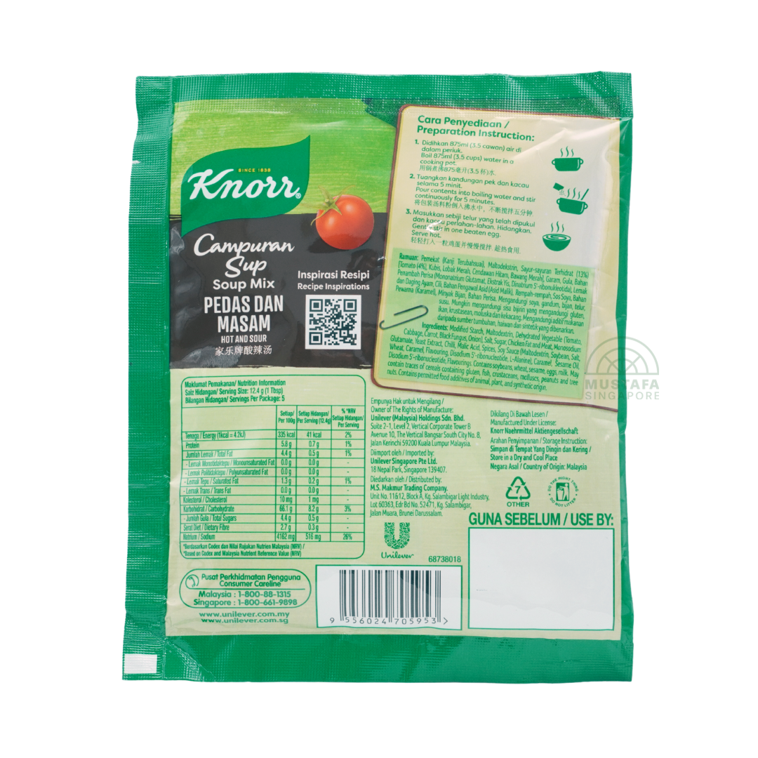 Knorr Soup Hot & Sour 62g