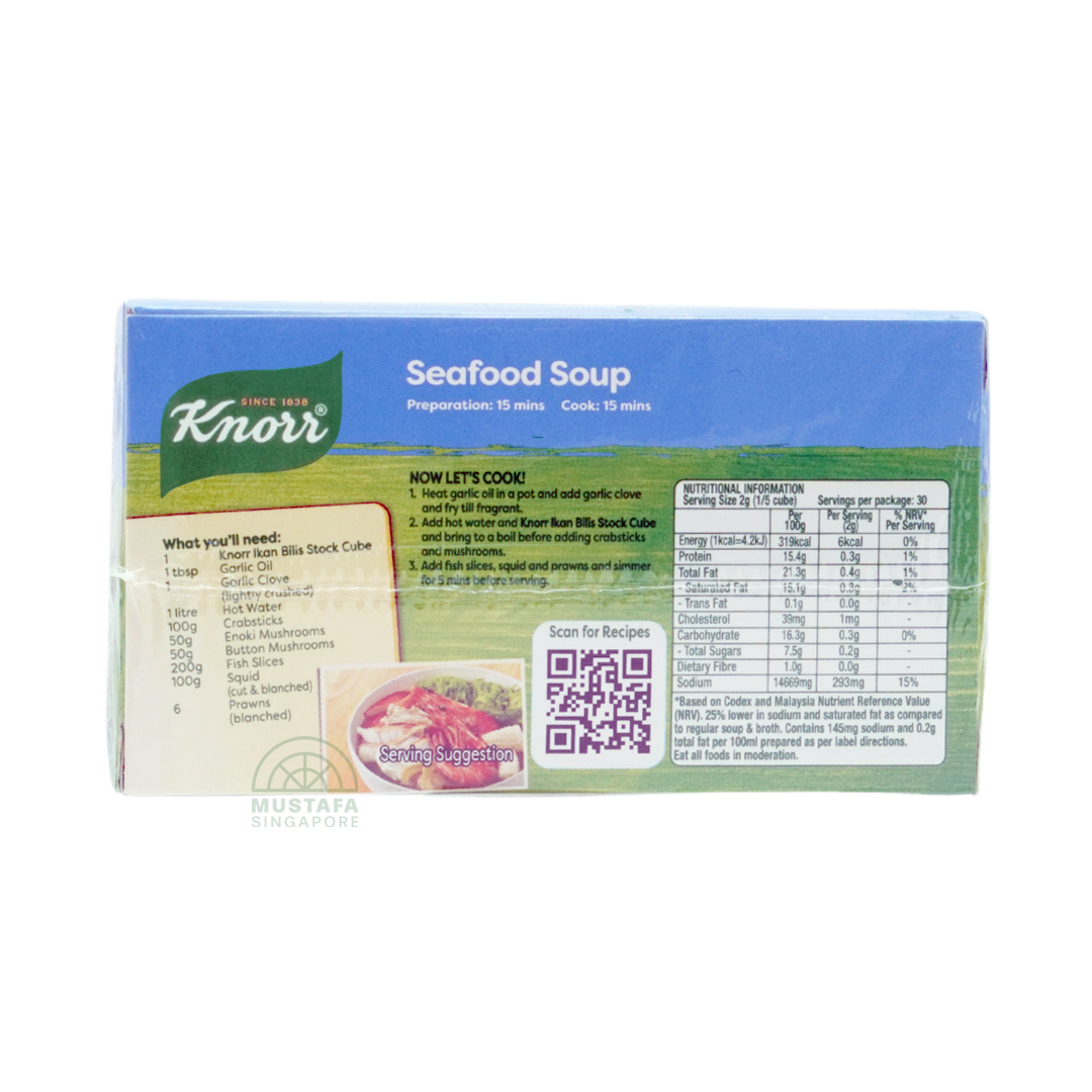 Knorr Ikan Bilis Stock Cubes 60g