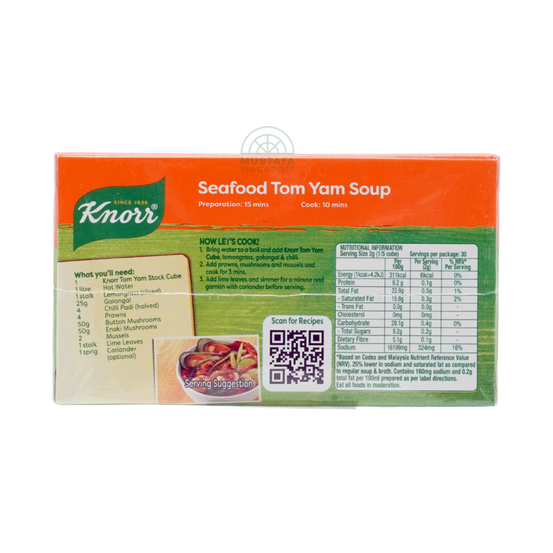 Knorr Tom Yam Stock Cubes 60g
