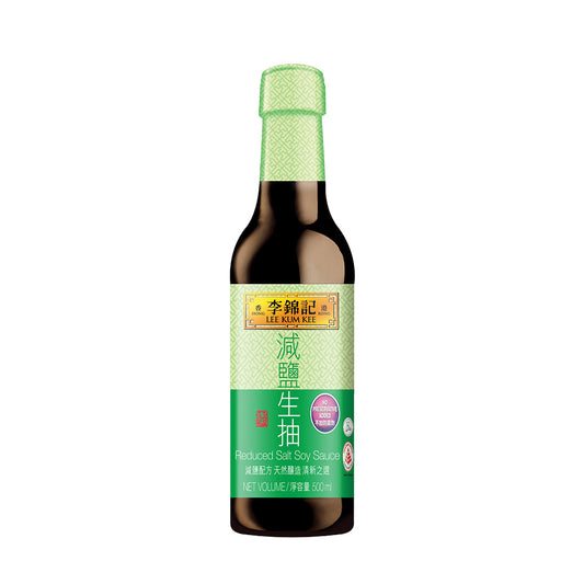 Lee Kum Kee Reduced Salt Soy Sauce 500ml
