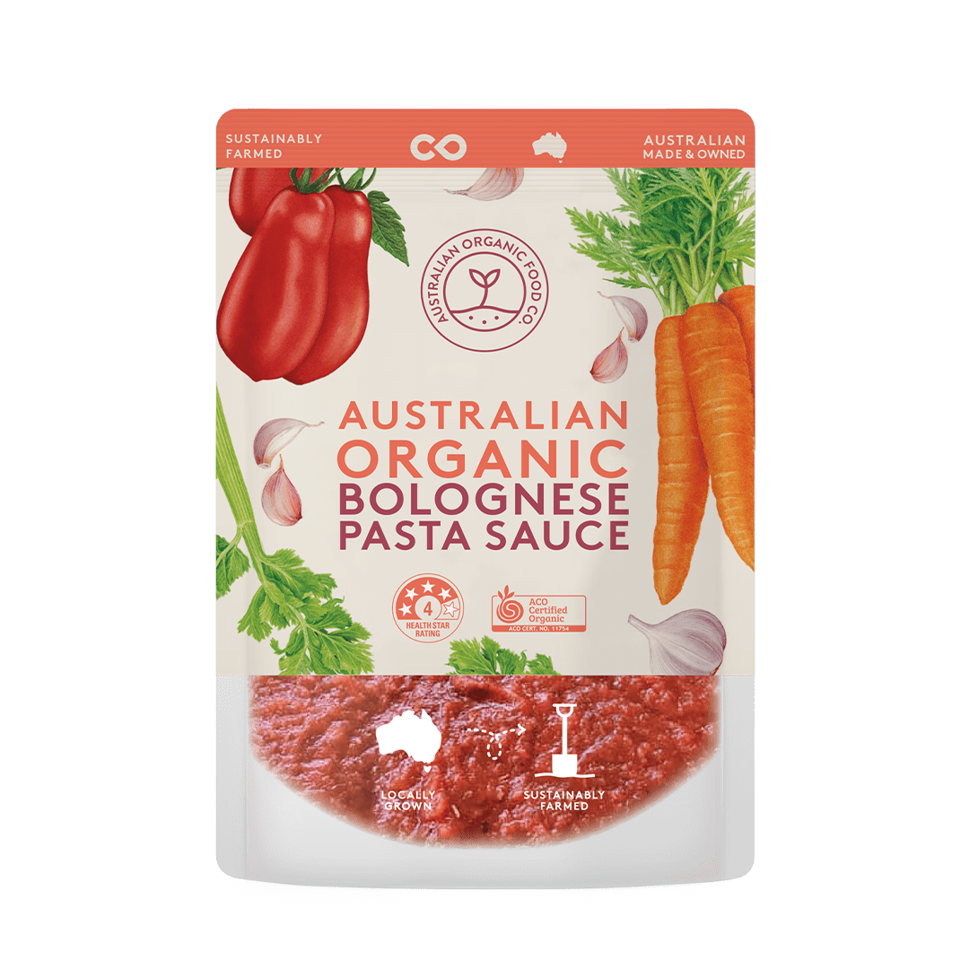 Australian Organic Food Co. Bolognese Pasta Sauce 400g