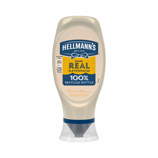 Hellmann's Real Mayonnaise Squeeze Bottle 430ml