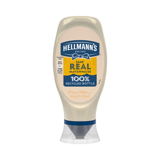 Hellmann's Real Mayonnaise Squeeze Bottle 430ml