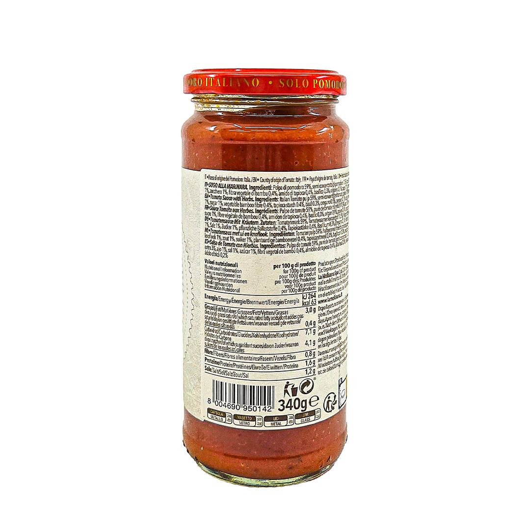 La Molisana Sugo Alla Marinara Pasta Sauce 340g