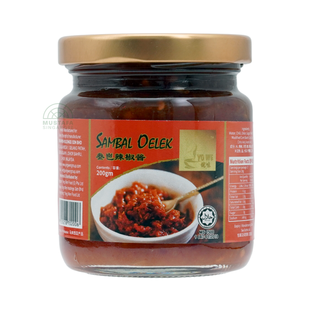 Yowe Sambal Oelek 200g