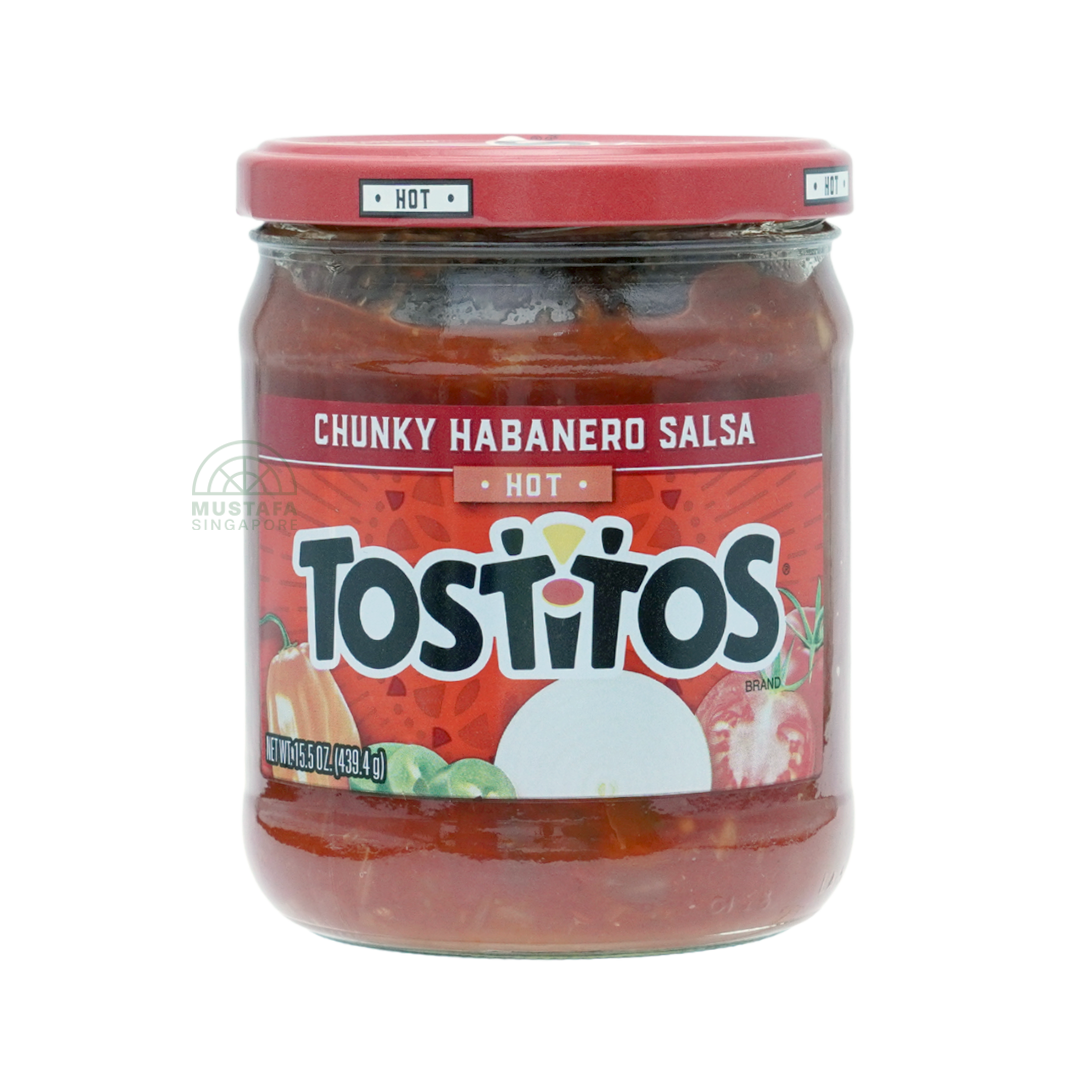 Frito-Lay Tostitos Hot Chunky Habanero Salsa 439.4g