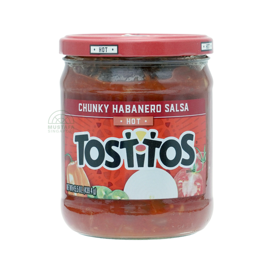 Frito-Lay Tostitos Hot Chunky Habanero Salsa 439.4g