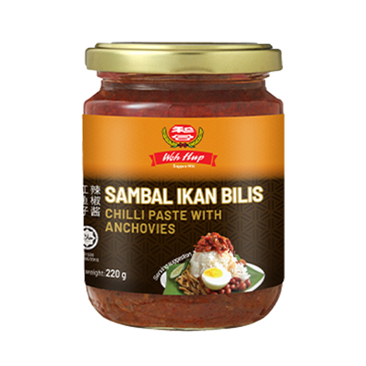 Woh Hup Sambal Ikan Bilis Paste 240g