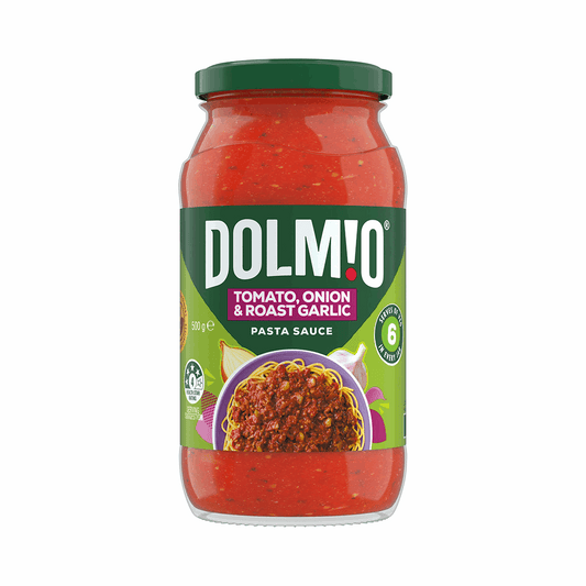 Dolmio Extra Pasta Sauce Tomato, Onion & Roast Garlic 500g