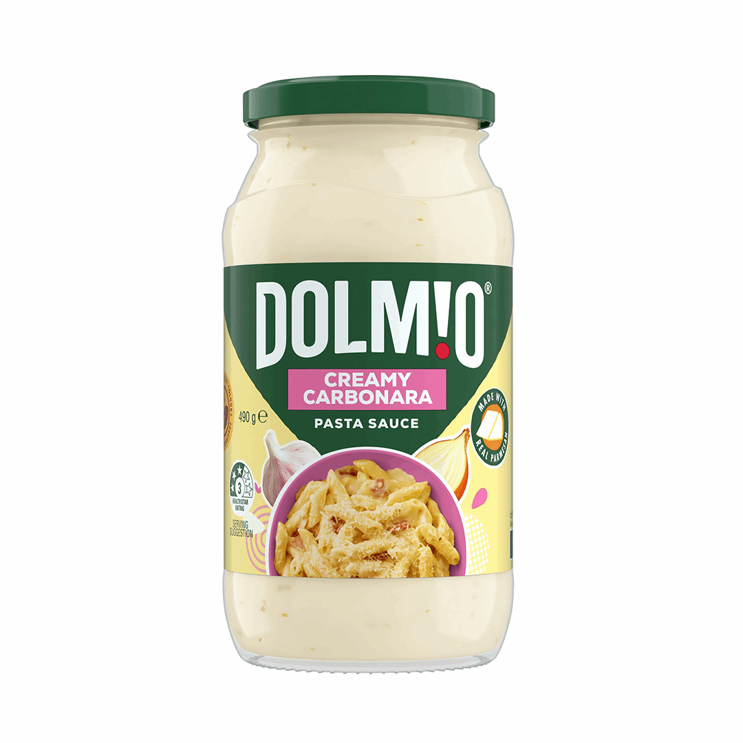 Dolmio Pasta Sauce Creamy Carbonara 490g