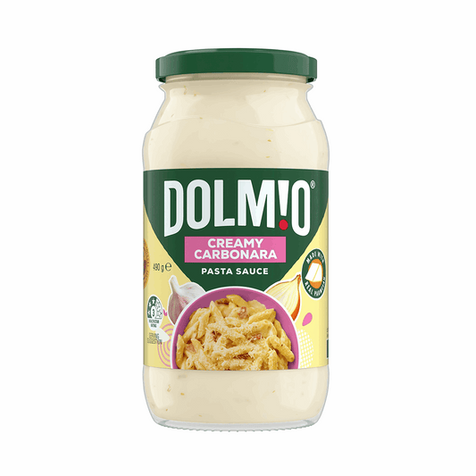 Dolmio Pasta Sauce Creamy Carbonara 490g