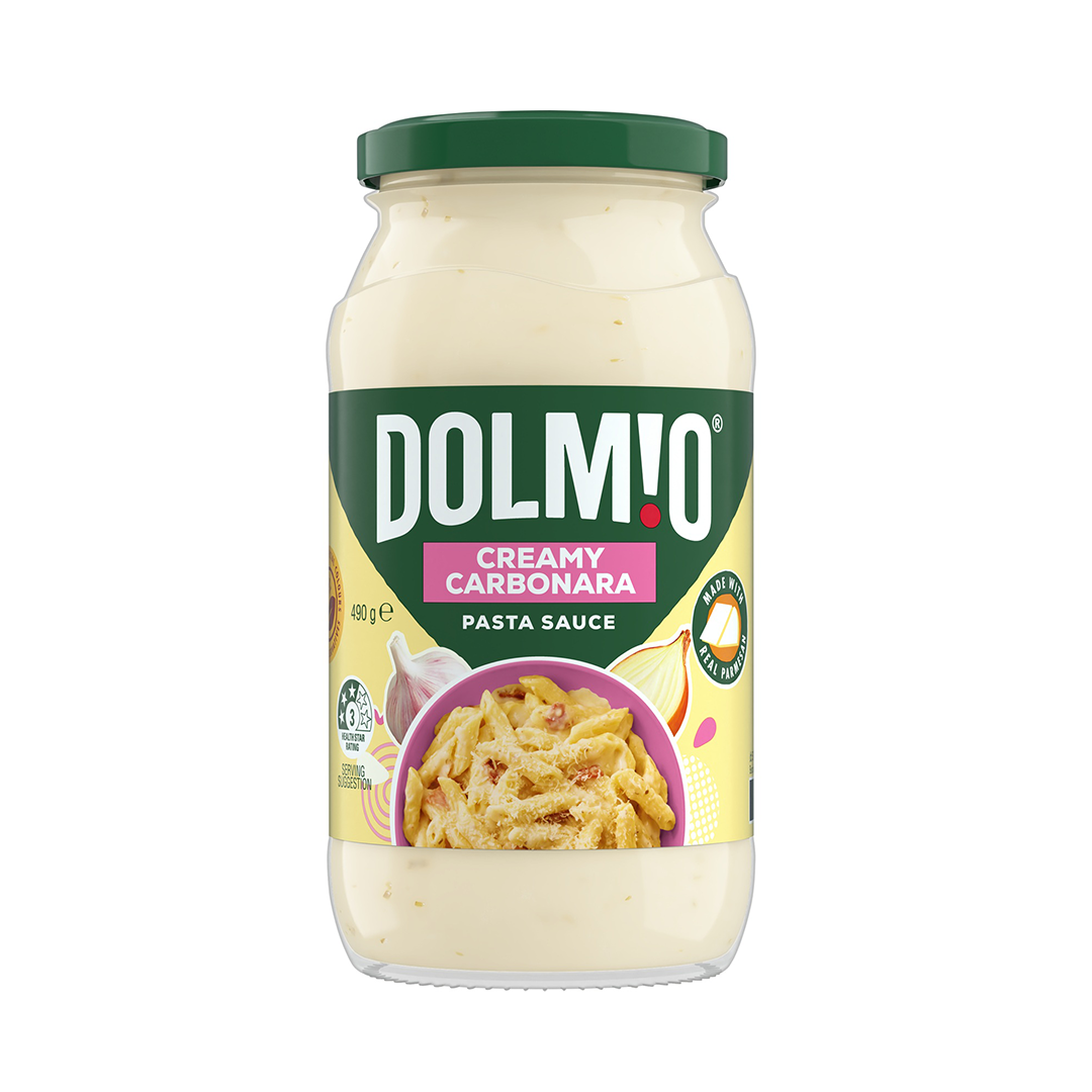 Dolmio Pasta Sauce Creamy Carbonara 490g