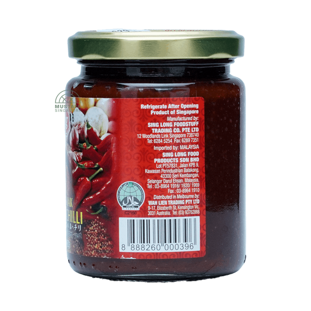 Singlong Nasi Lemak Sambal Chilli 230g