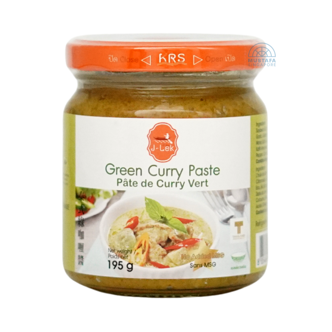 J-Lek Green Curry Paste 195g