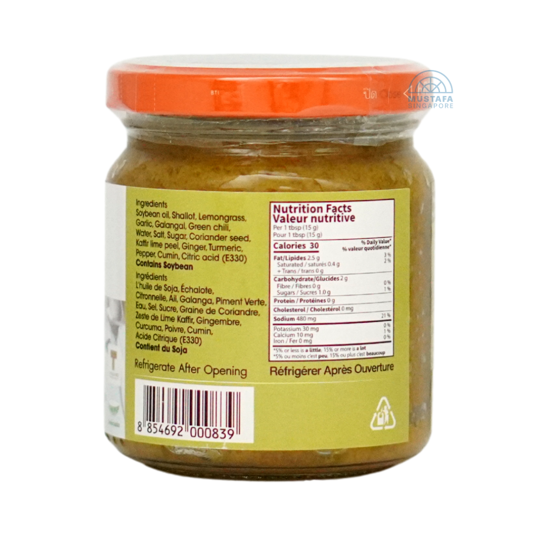 J-Lek Green Curry Paste 195g