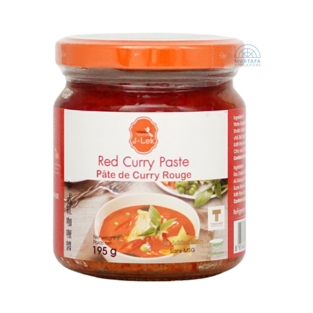 J-Lek Red Curry Paste 195g