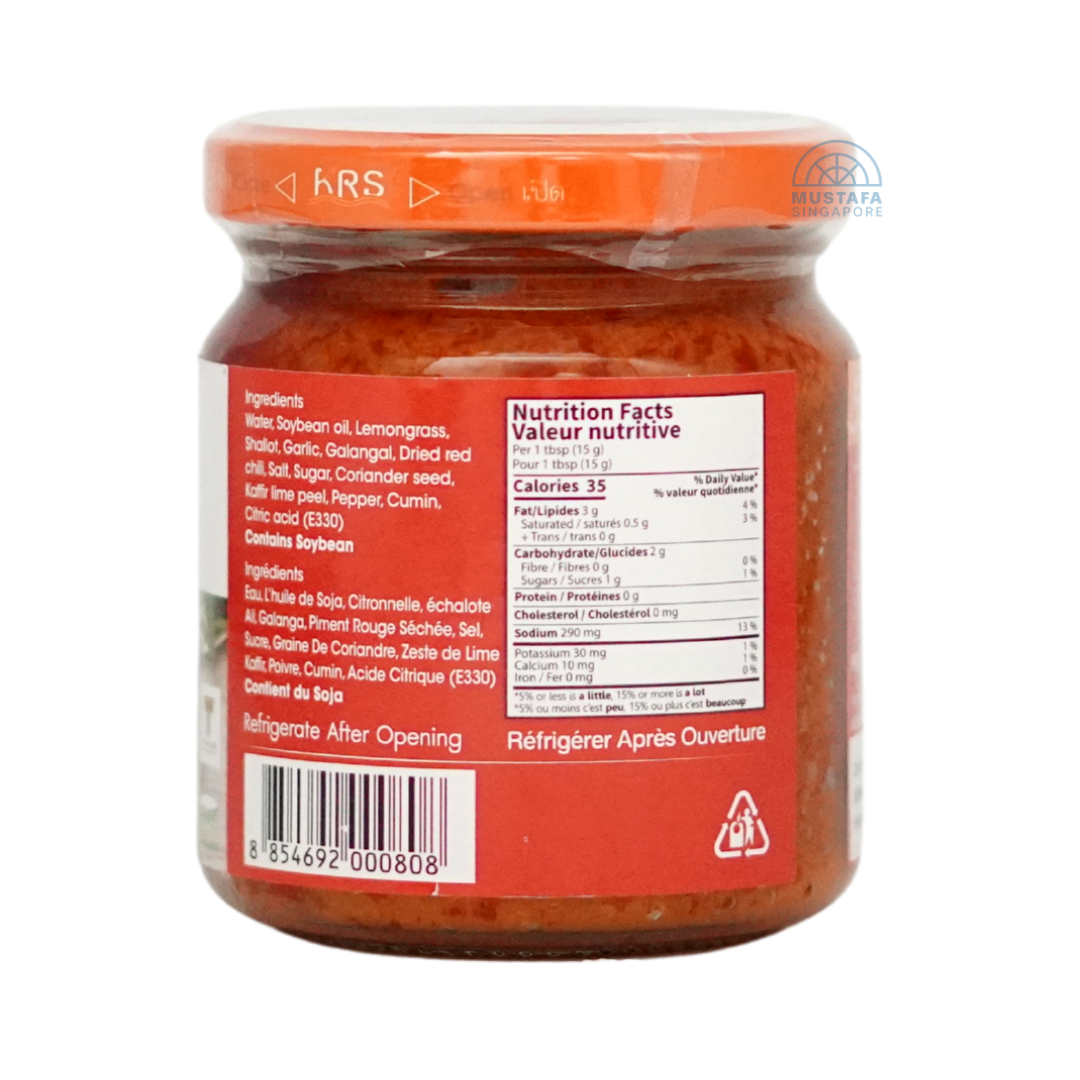 J-Lek Red Curry Paste 195g