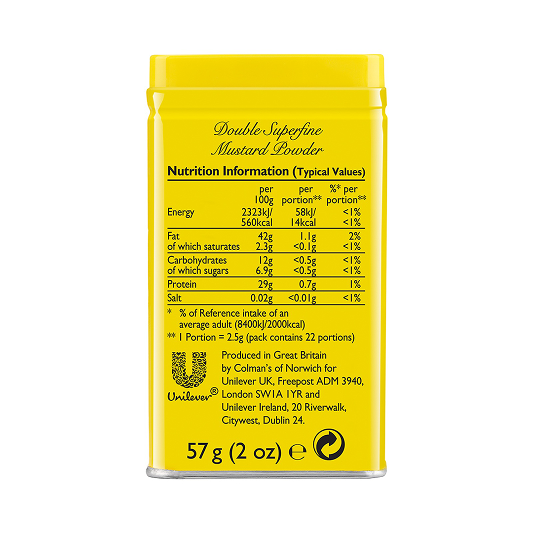 Colman's Mustard Tin Powder 57g