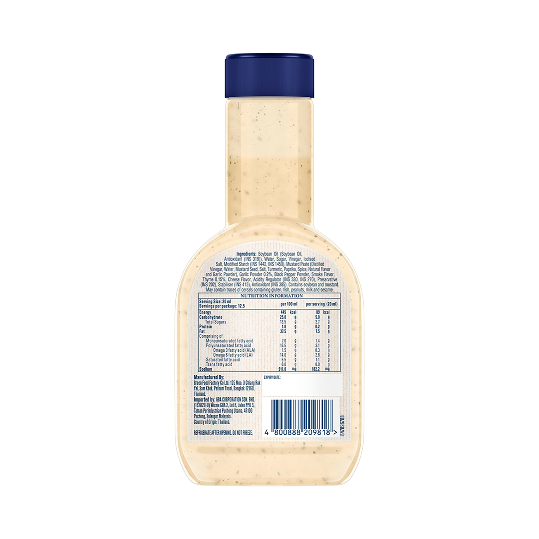 Hellmann's Plant-based Caesar Dressing 250ml