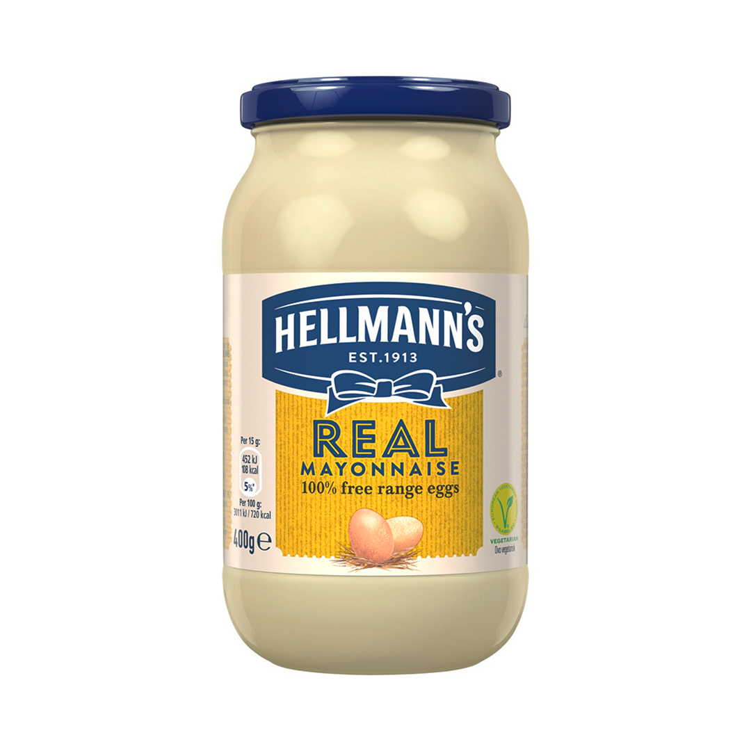 Hellmann's Real Mayonnaise Jar 400g
