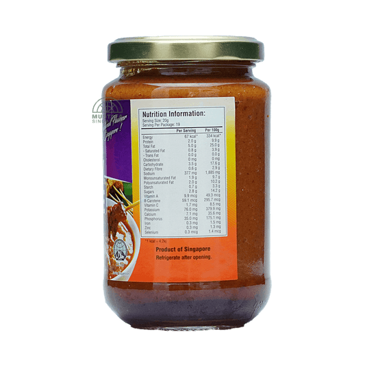 Singlong Satay Sauce 380g