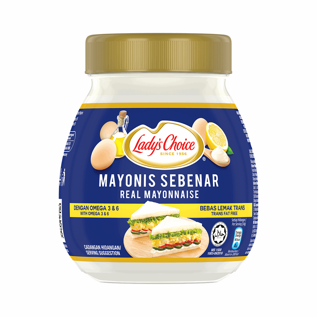 Lady's Choice Real Mayonnaise Jar 205ml