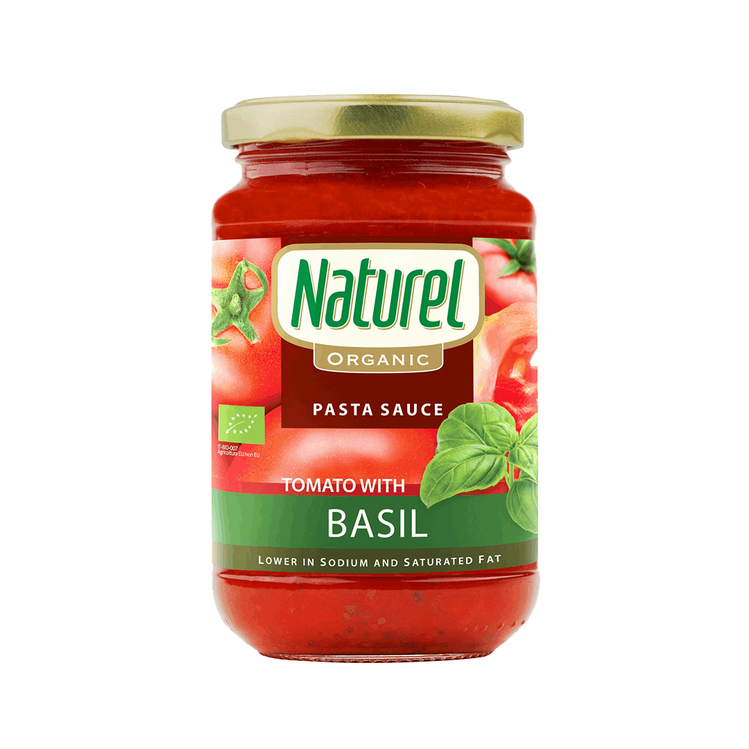 Naturel Organic Basil Pasta Sauce 340g
