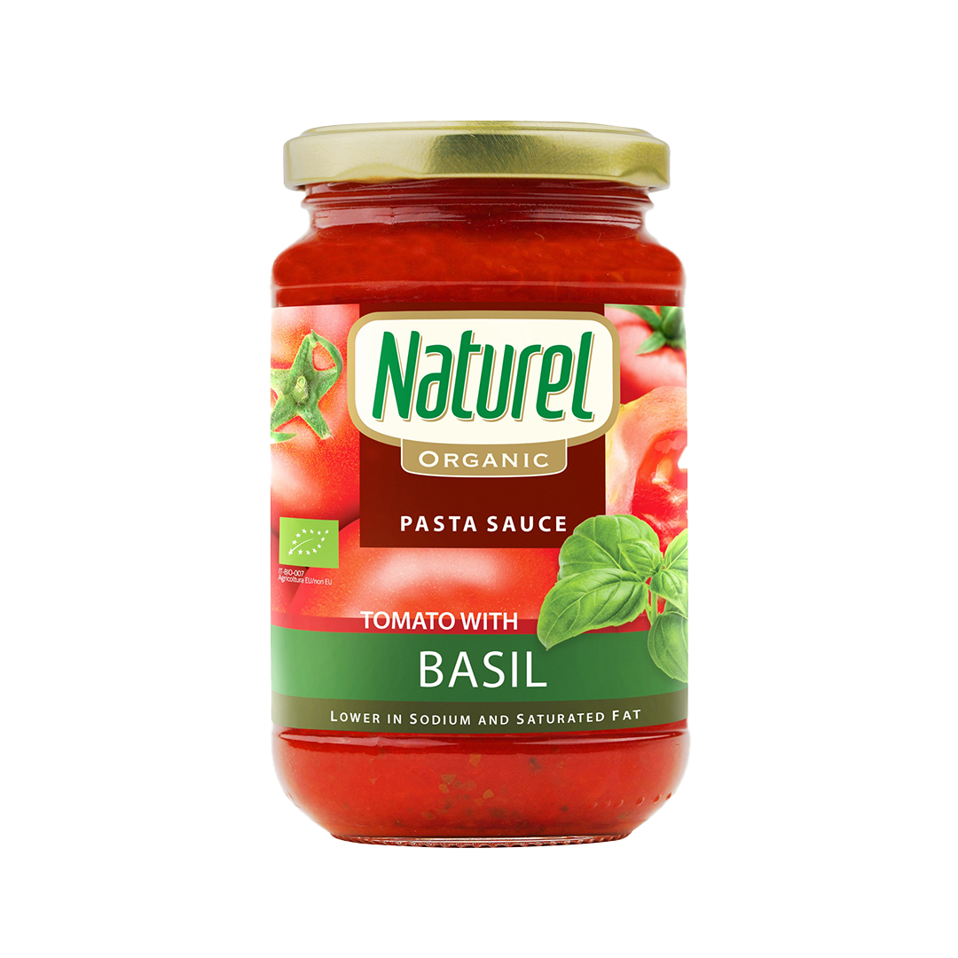 Naturel Organic Basil Pasta Sauce 340g