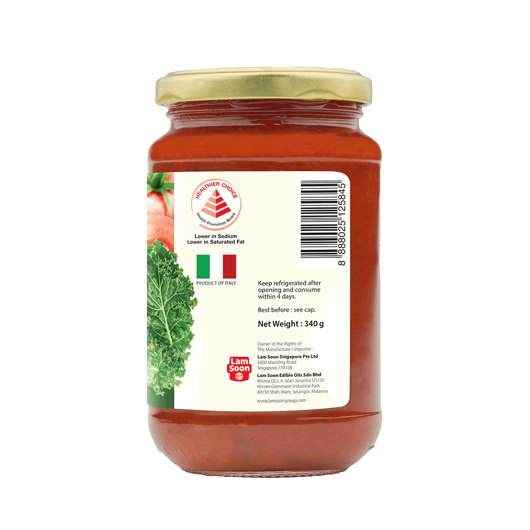 Naturel Organic Kale Pasta Sauce 340g