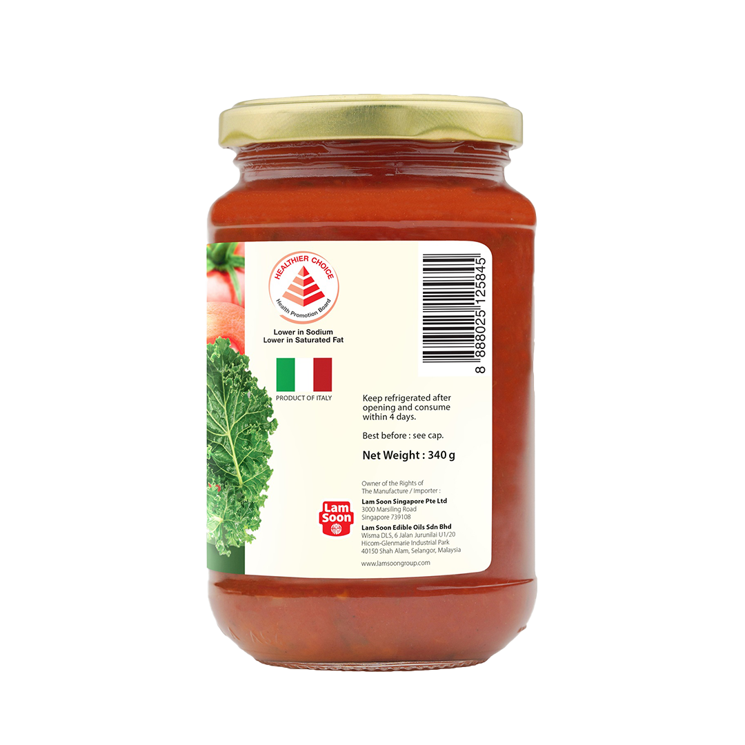 Naturel Organic Kale Pasta Sauce 340g