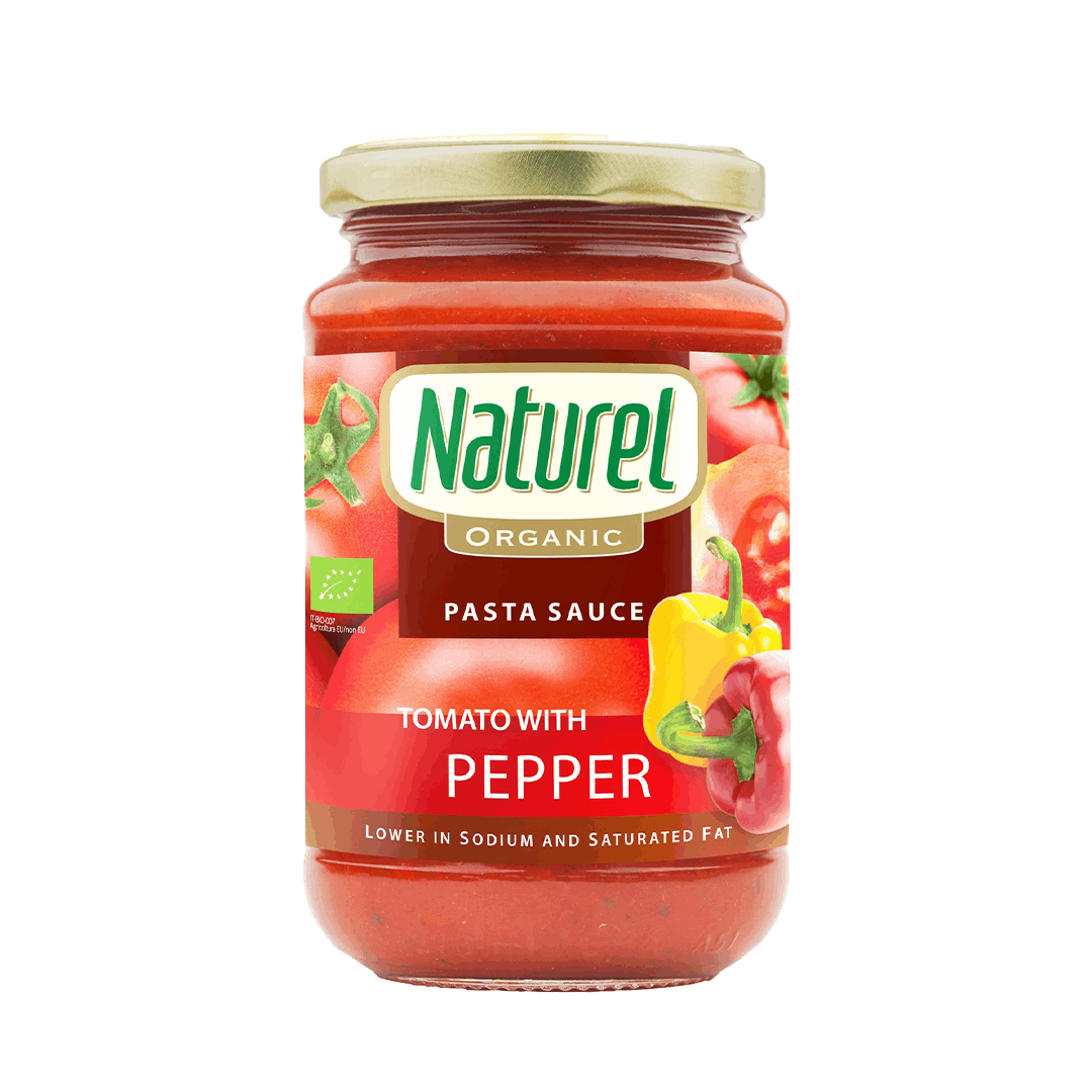 Naturel Organic Peppers Pasta Sauce 340g
