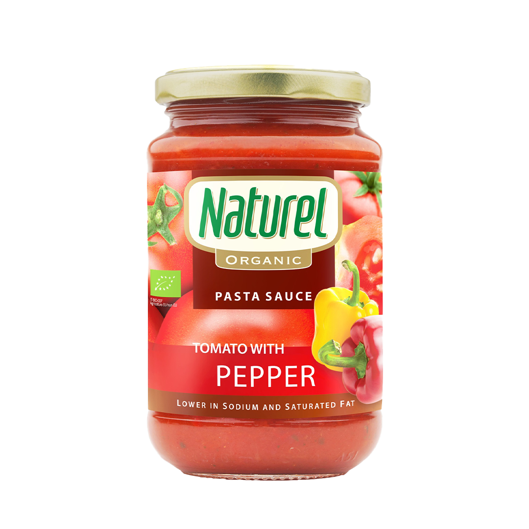 Naturel Organic Peppers Pasta Sauce 340g