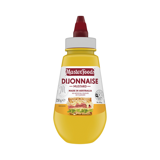MasterFoods Squeezy Dijonnaise Mustard 250g
