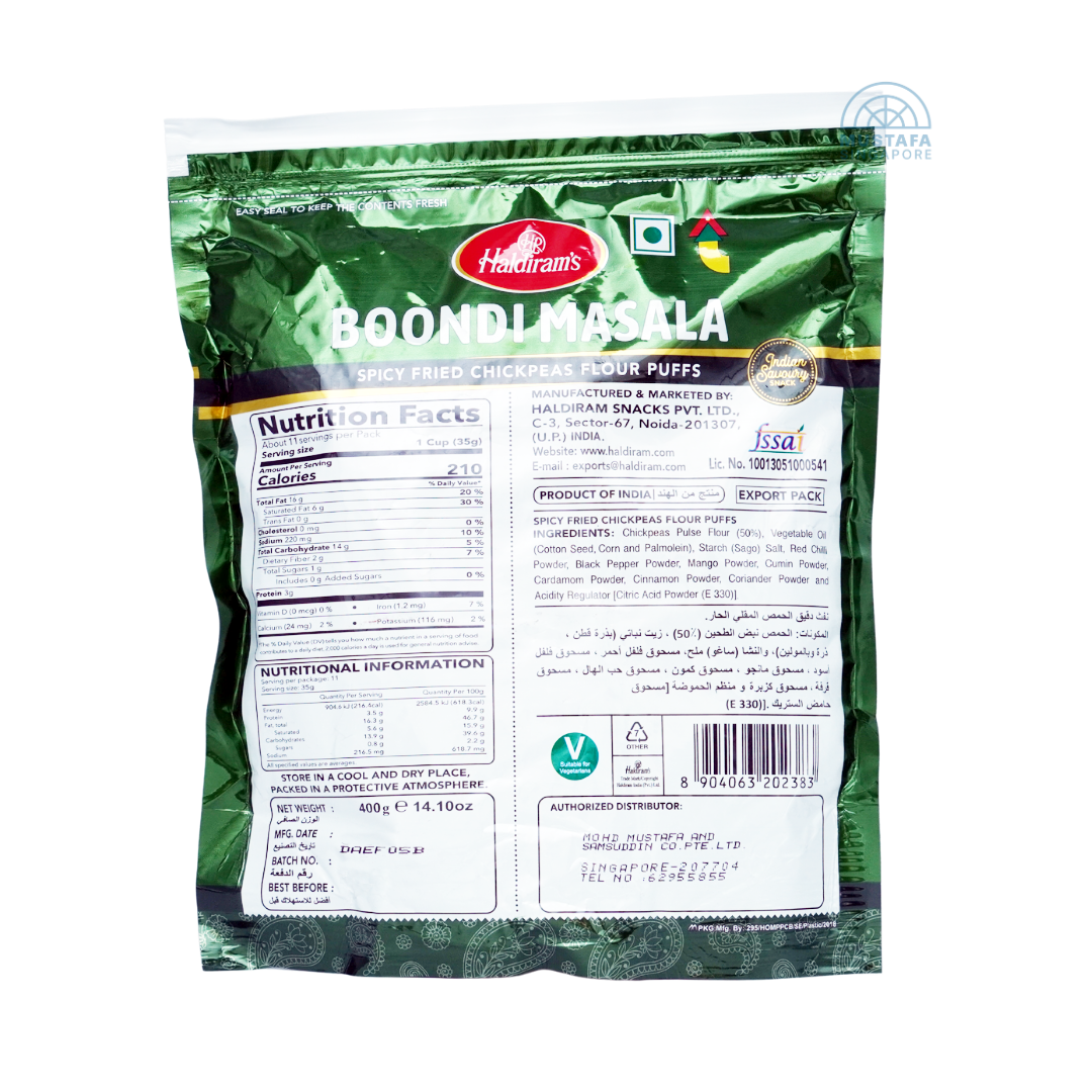 Haldiram's Boondi Masala 400g
