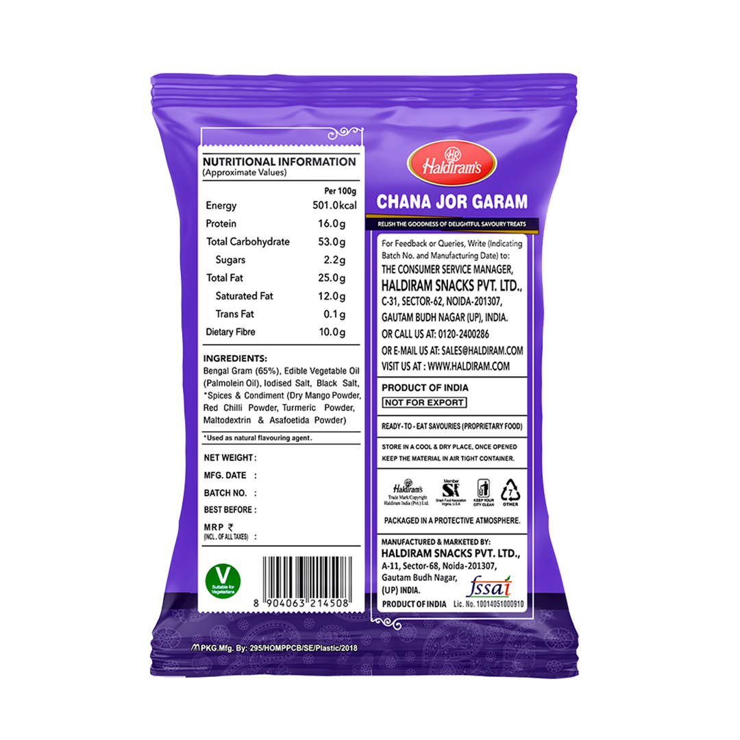 Haldiram's Chana Jor Garam 200g