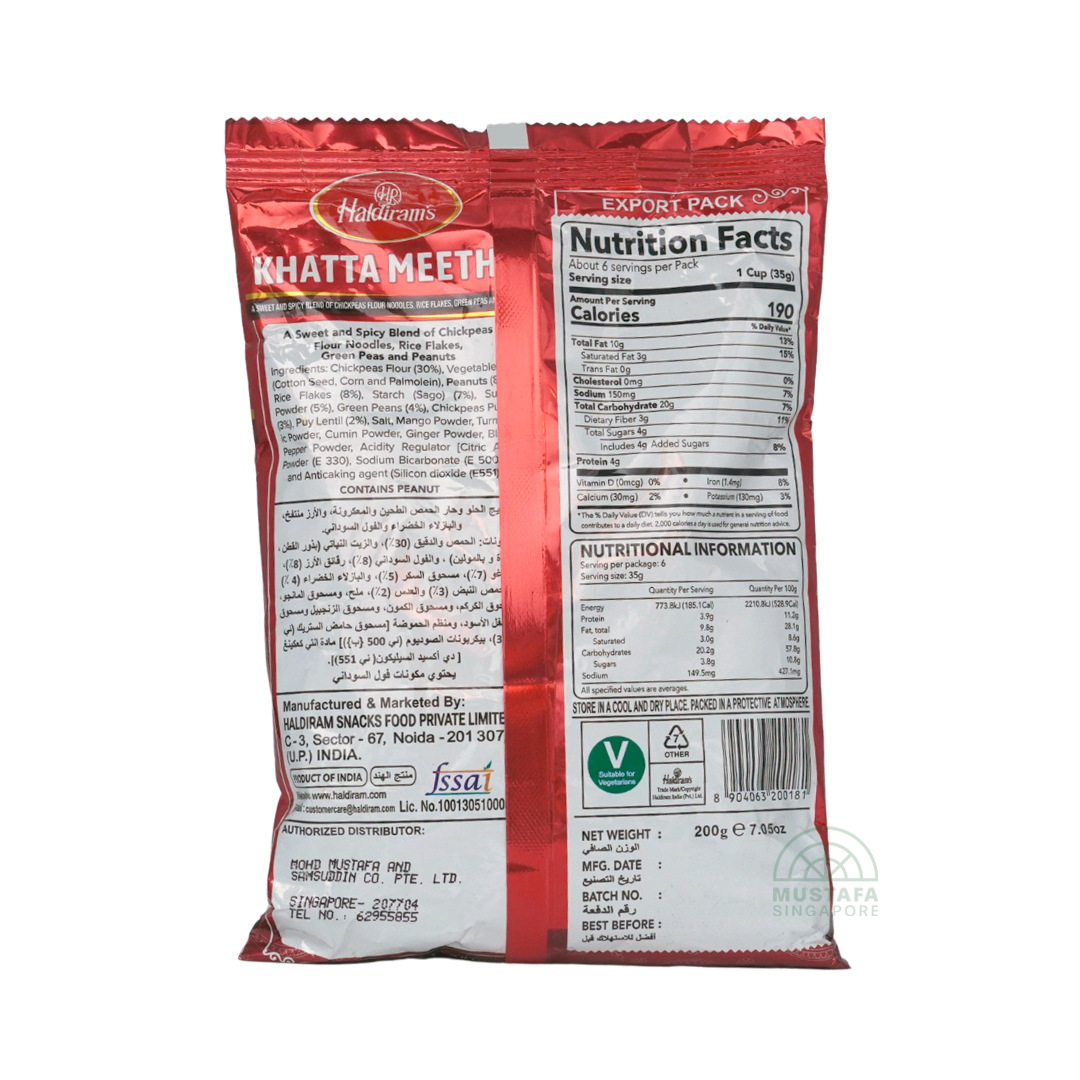 Haldiram's Khatta Meetha 200g