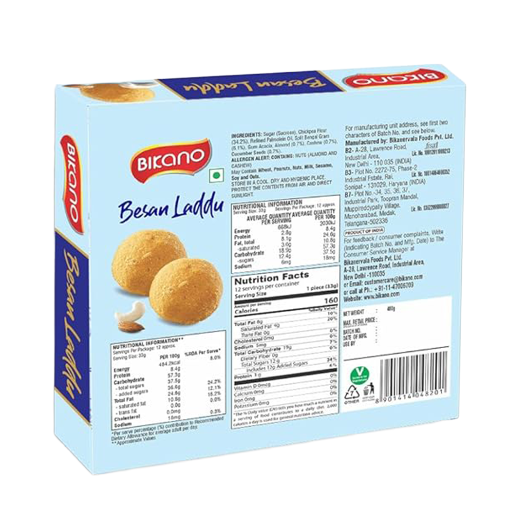 Bikano Besan Ladoo 400g