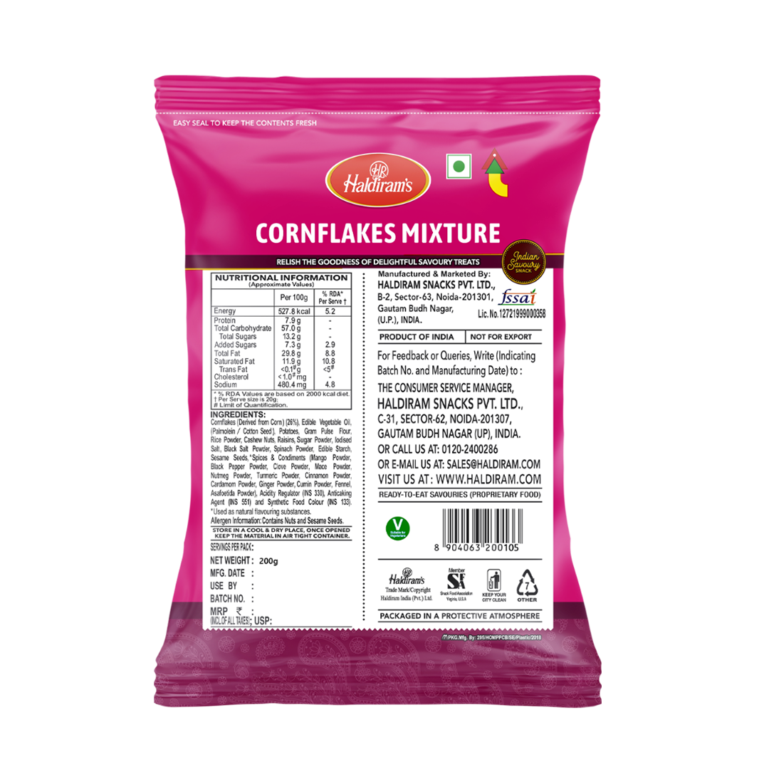 Haldiram's Cornflakes Mixture 200g