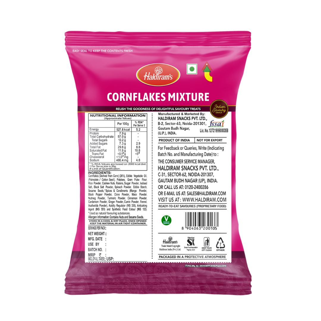 Haldiram's Cornflakes Mixture 400g